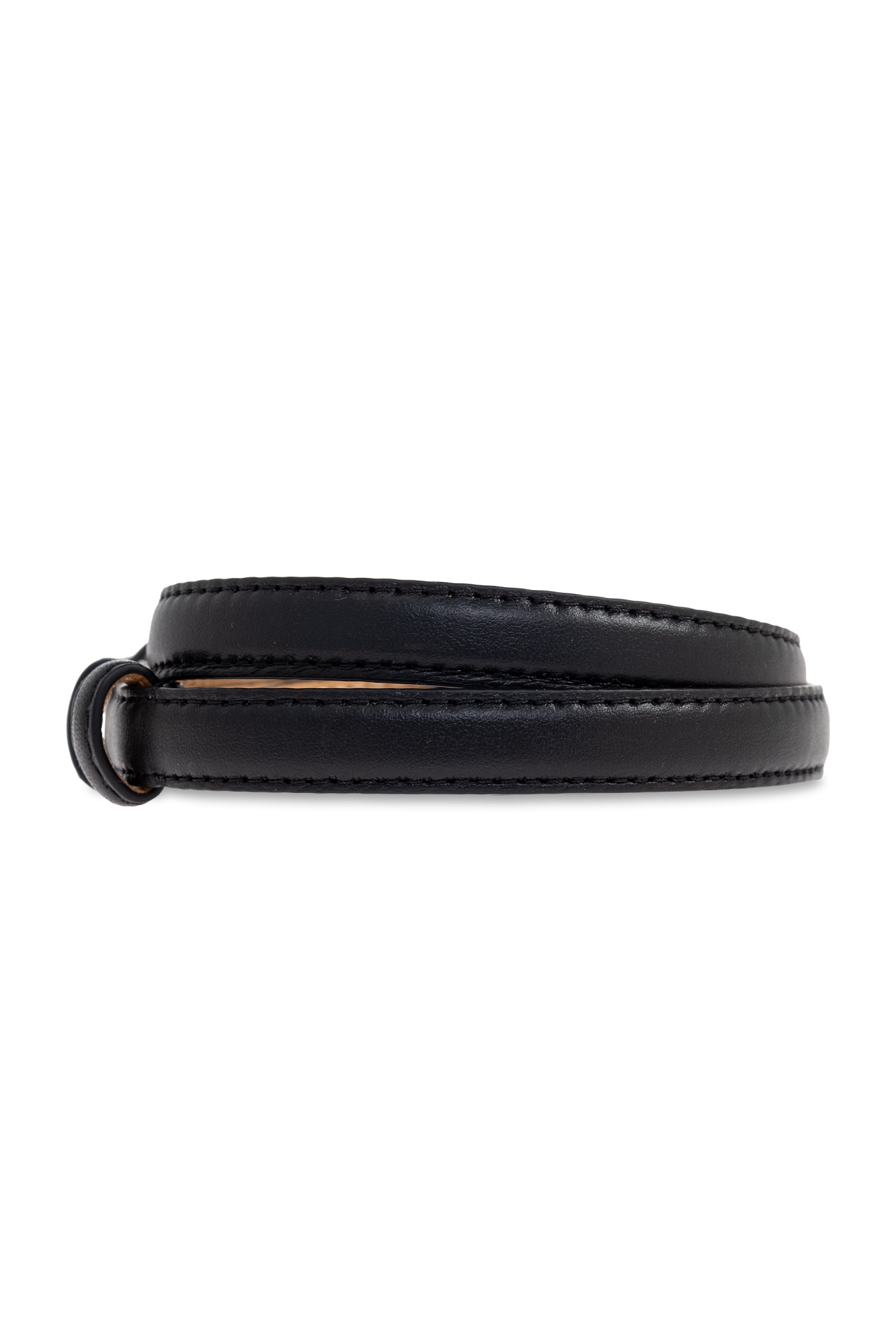 ベルト Ac Belt - Courreges - Leather - Black COURREGES - BELT AC LEATHER 25MM BLACK – SOLAR MTP